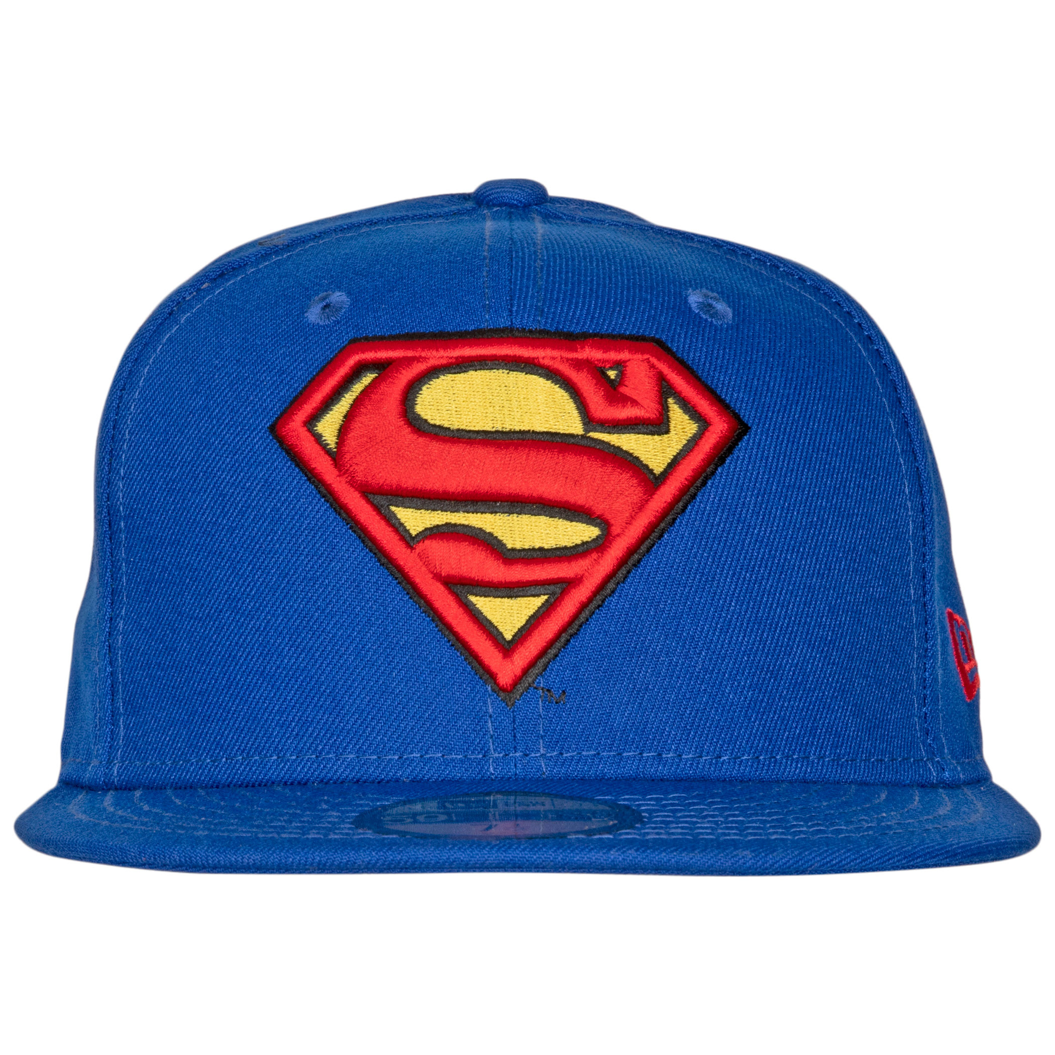 Superman Symbol Blue New Era 59Fifty Fitted Hat